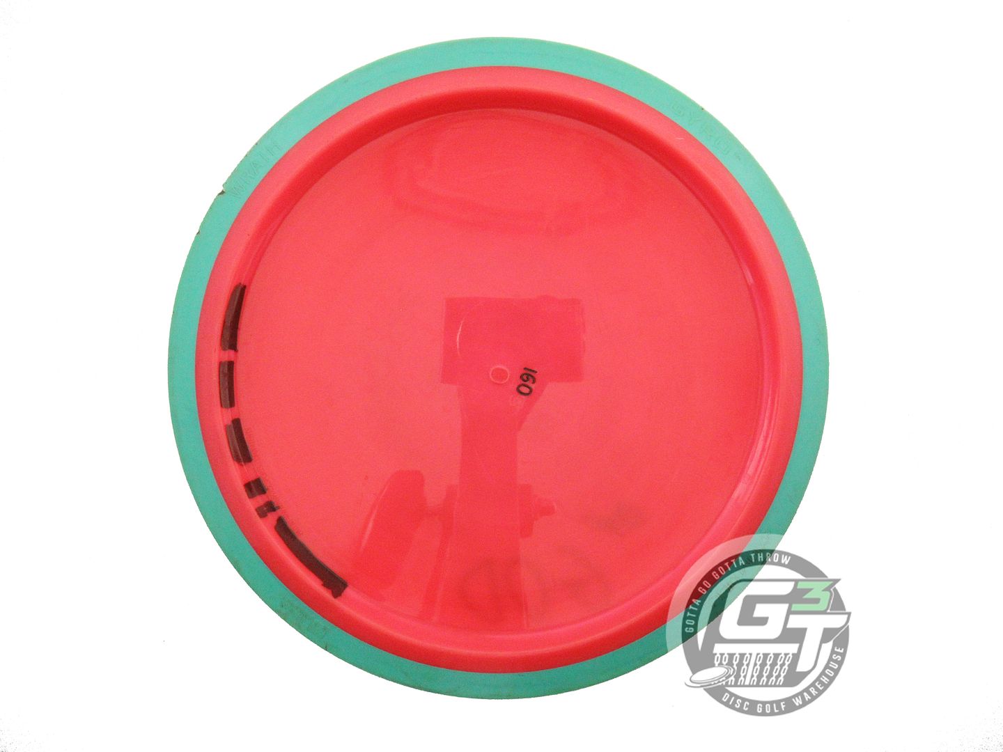 USED Axiom Discs Neutron Wrath 160g Red Seafoam Rim Distance Driver Golf Disc