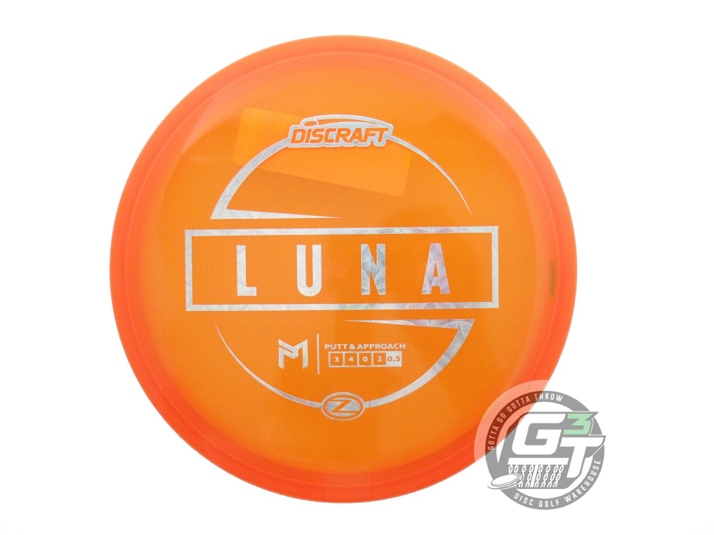 Discraft Paul McBeth Signature Elite Z Luna Putter Golf Disc (Individually Listed) - Gotta Go Gotta Throw