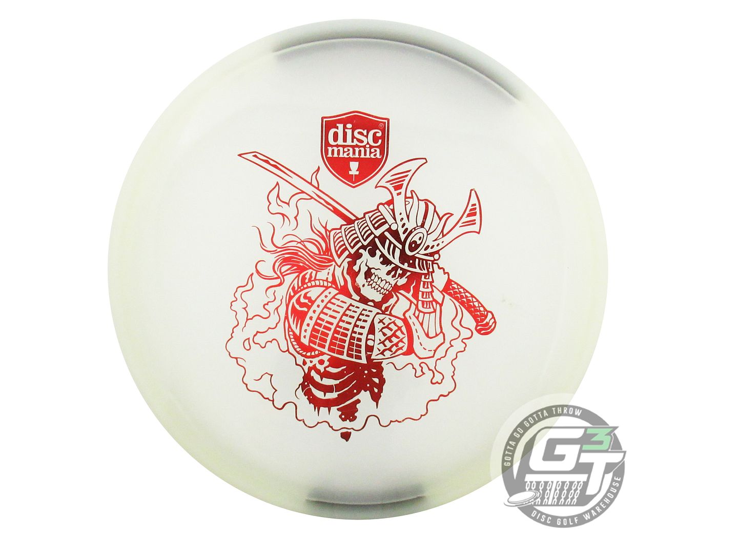 USED DiscMania Active Premium Glow Shogun 175g Red Foil Putter Golf Disc