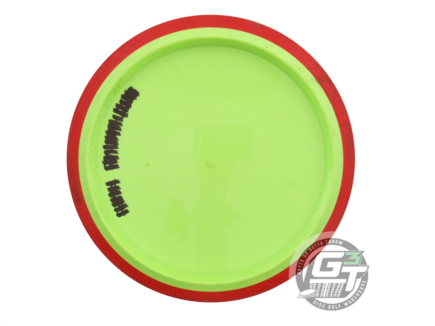 USED Axiom Discs Neutron Wrath 168g Yellow Red Rim Distance Driver Golf Disc