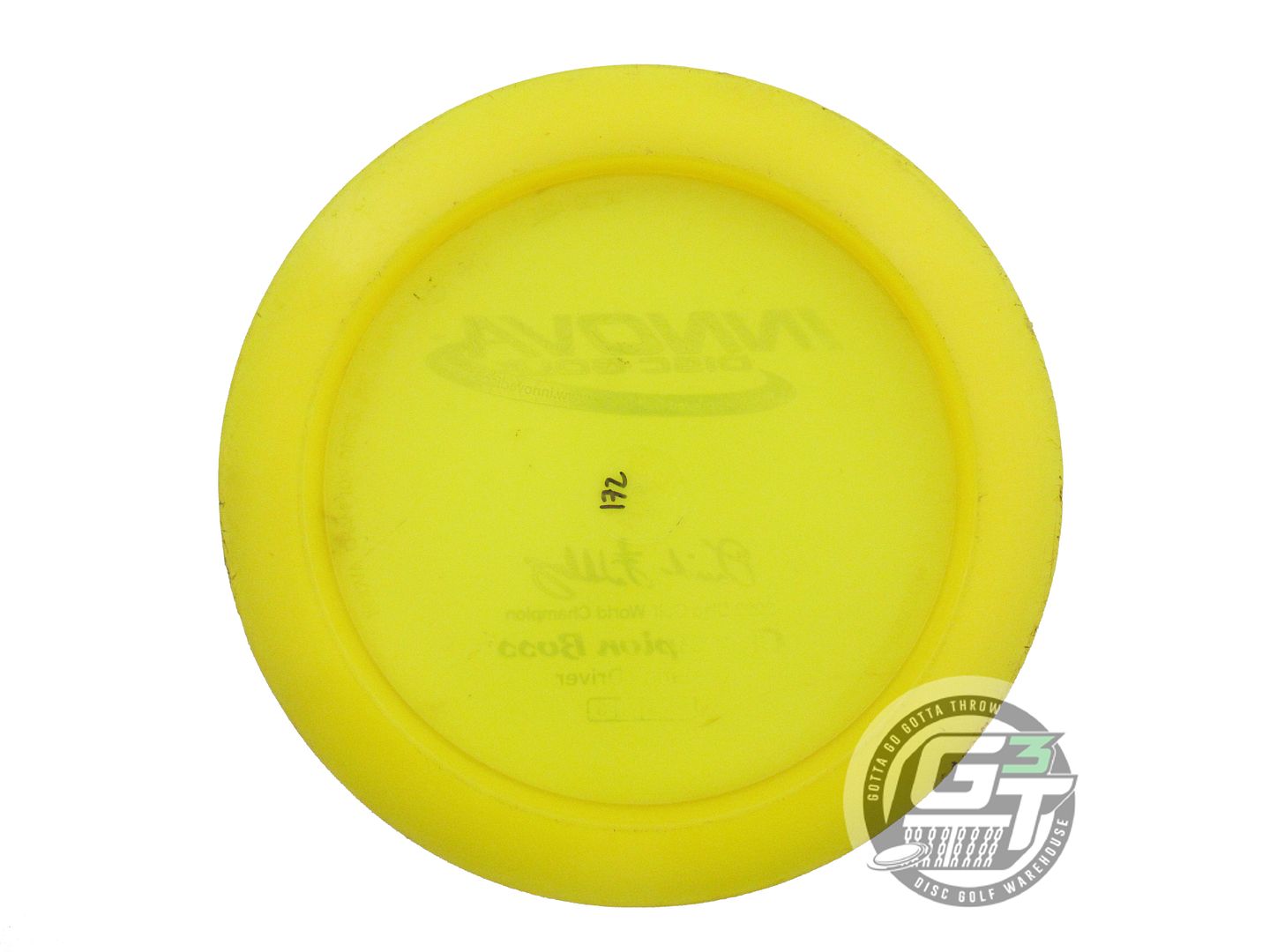 USED Innova Champion Beast 172g Yellow Silver Foil Distance Driver Golf Disc
