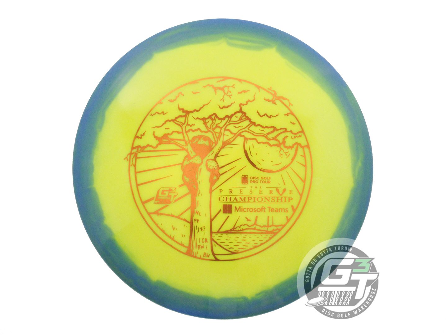 Westside Limited Edition 2024 Preserve Championship Tournament Ice Orbit Warship Midrange Golf Disc (Individually Listed)