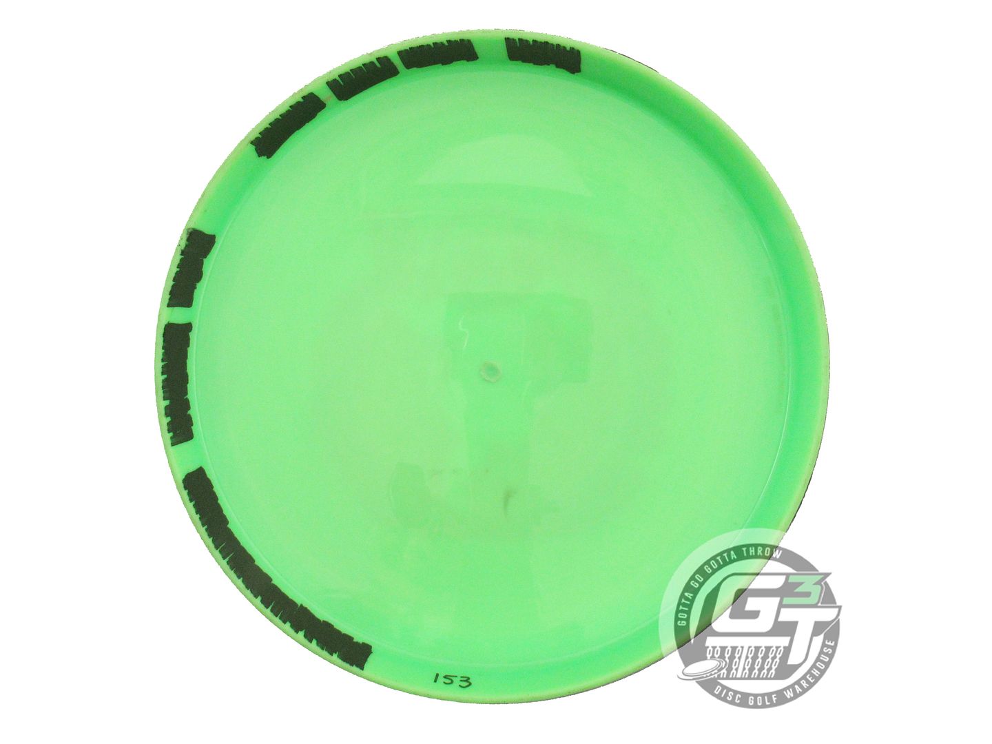USED MVP Disc Sports Classic Neutron Soft Glitch 153g Lime Putter Golf Disc