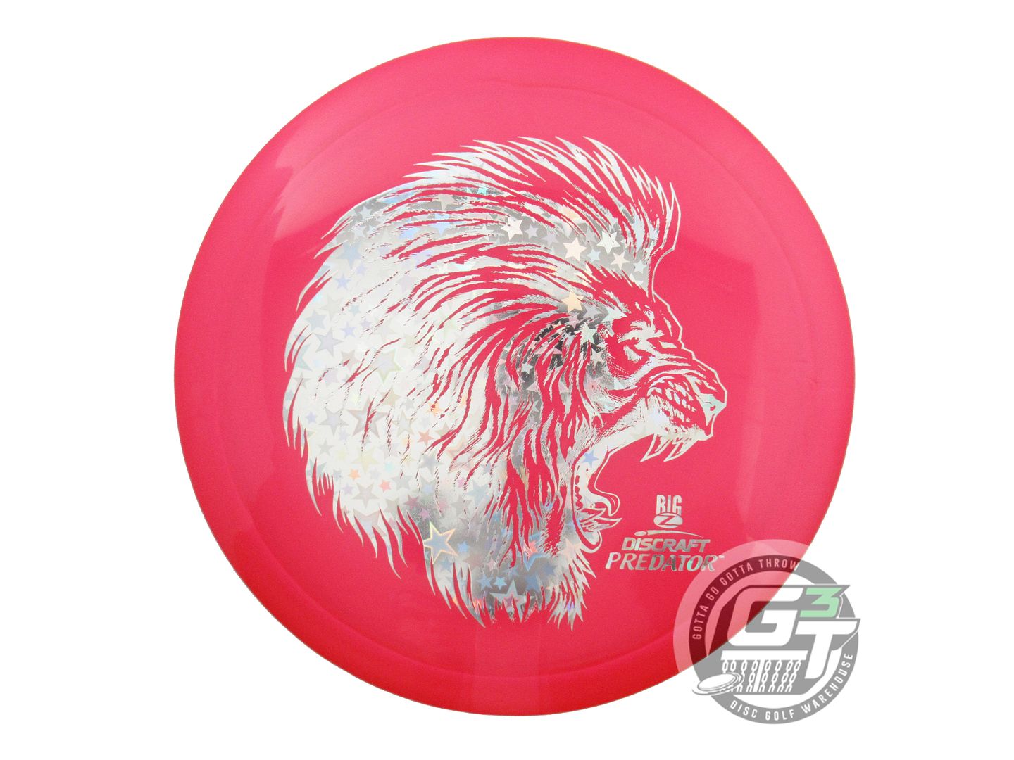 NOS Discraft Big Z Predator 174g Red Holo Star Foil Fairway Driver Golf Disc