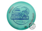 USED Discraft [JOHANSEN] Metallic Z Comet 184g Teal Blue Foil Midrange Golf Disc