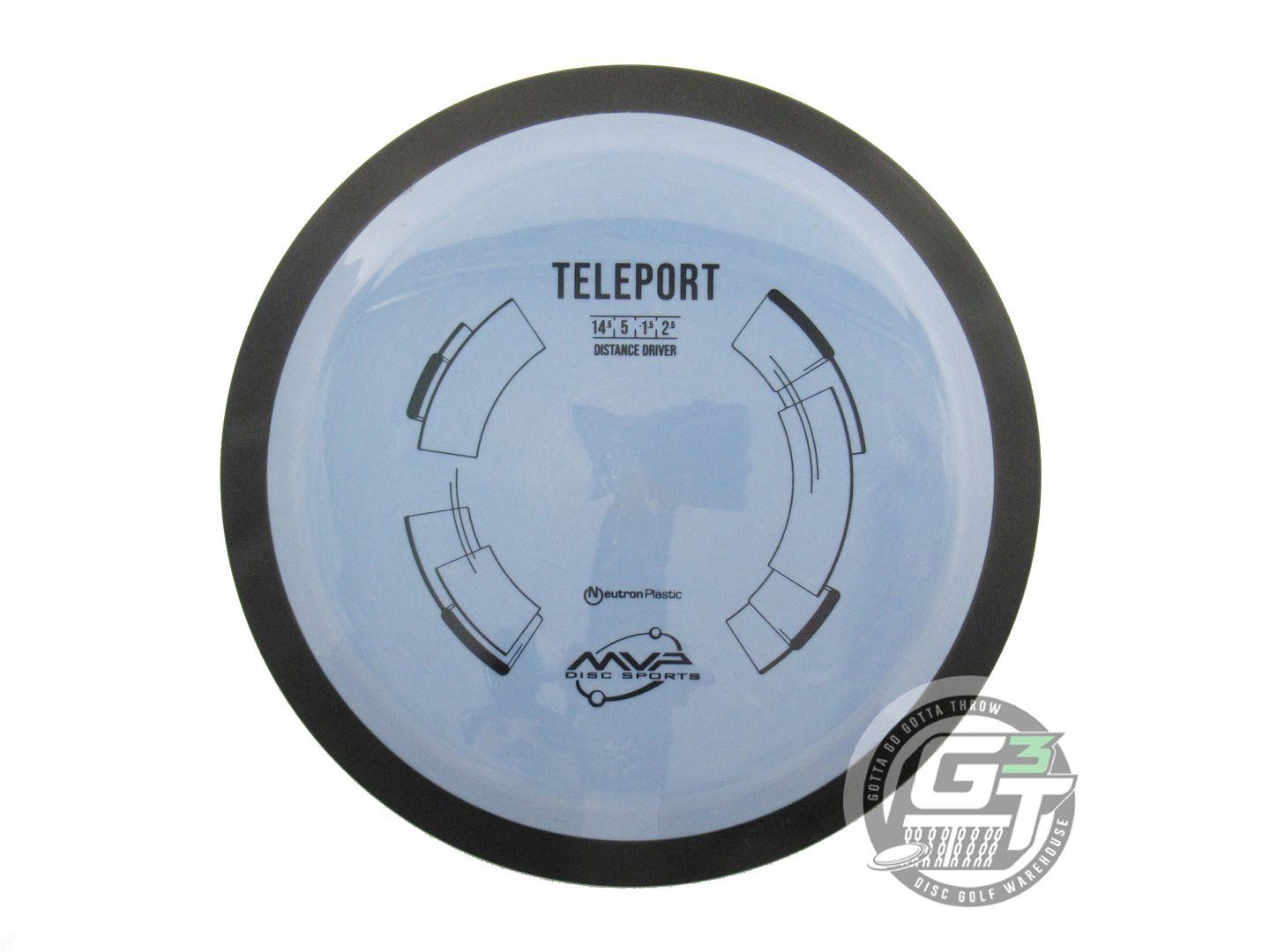USED MVP Disc Sports Neutron Teleport 174g Periwinkle Distance Driver Golf Disc
