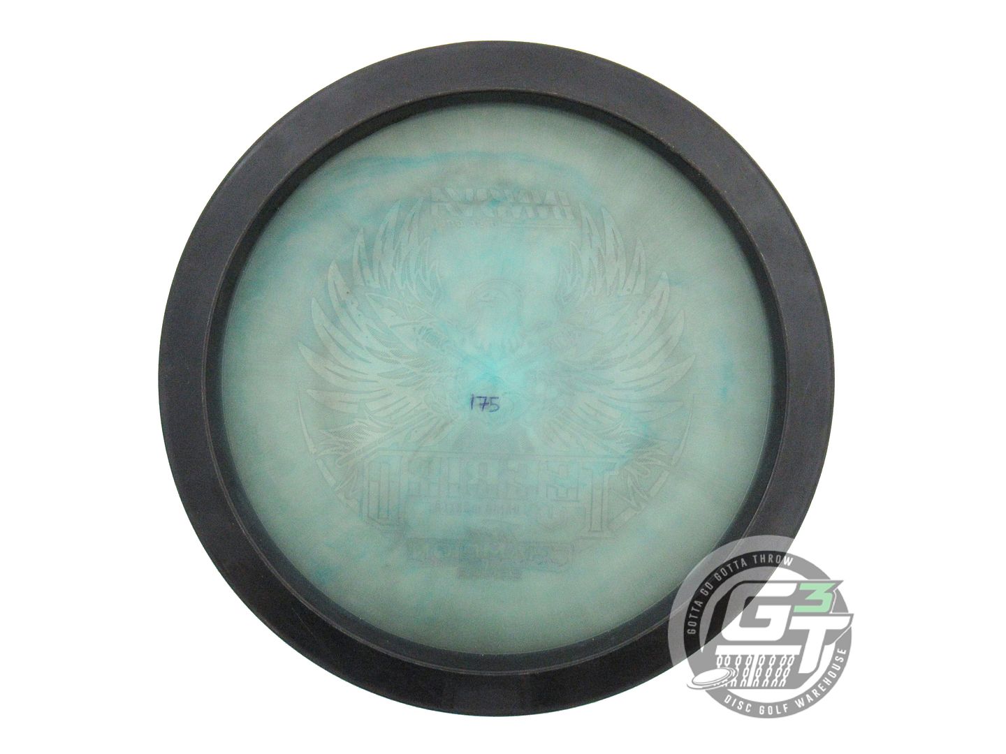 USED Innova [MAKELA] Halo Champion Teebird 175g Black-Teal Fairway Driver Disc