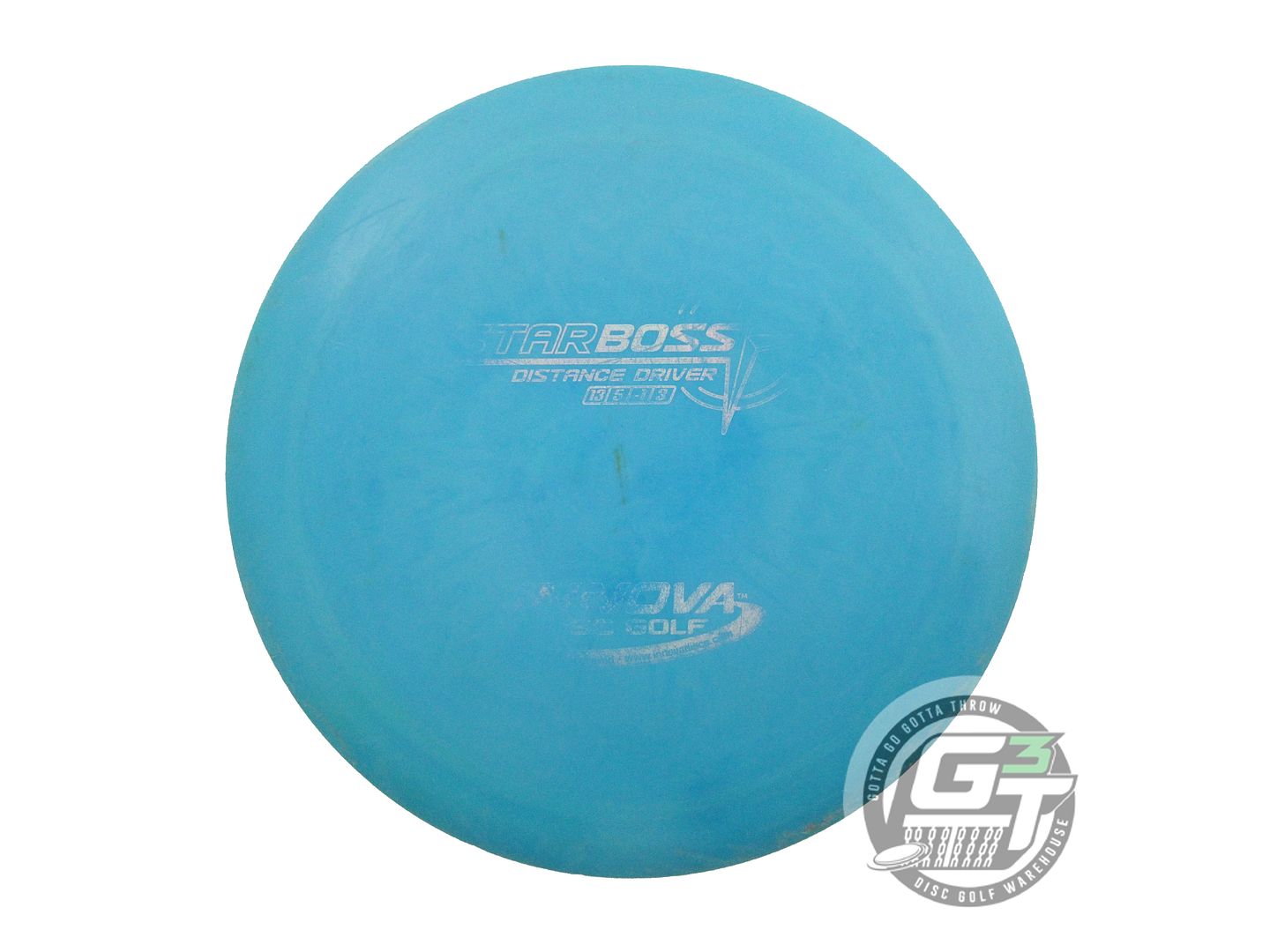 USED Innova Star Boss 175g Teal Silver Holo Foil Distance Driver Golf Disc