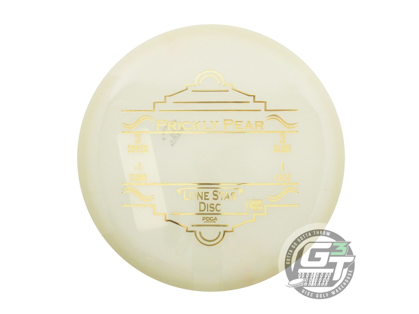 Lone Star Glow Alpha Prickly Pear Putter Golf Disc (Individually Listed)