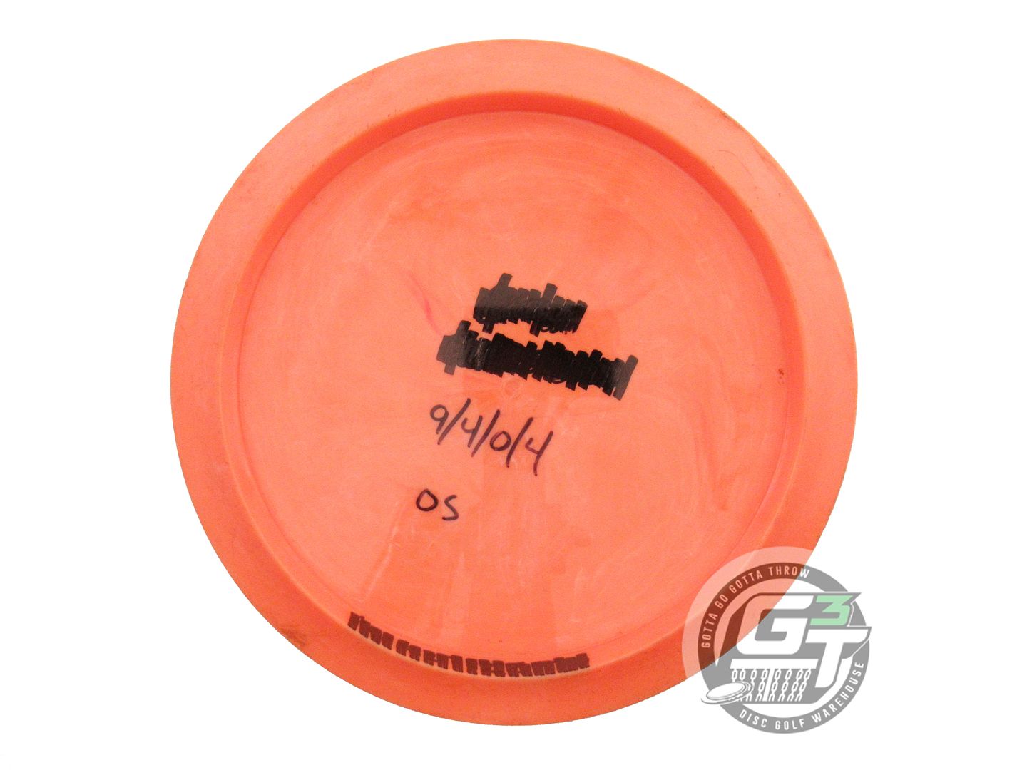 USED Thought Space Aura Omen 169g Orange Fairway Driver Golf Disc