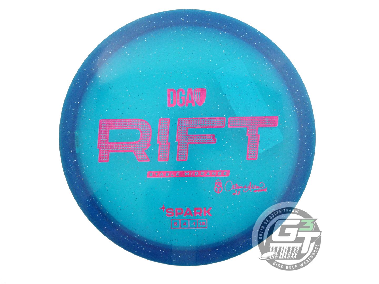 DGA Spark Rift [Catrina Allen 2X] Midrange Golf Disc (Individually Listed)