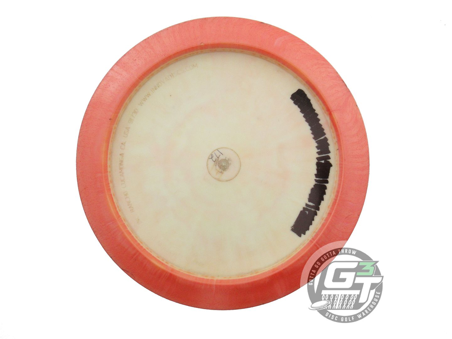 USED Innova Halo Star Wraith 172g Orange-Cream Distance Driver Golf Disc