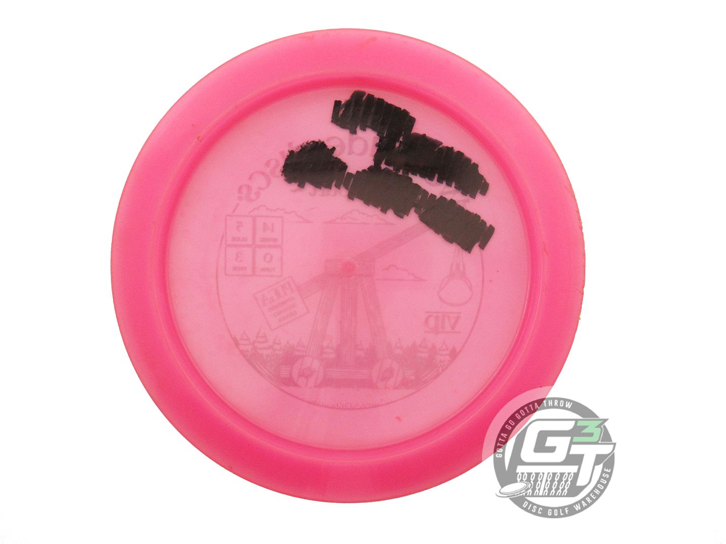 USED Westside Discs VIP Catapult 171g Pink Holo Foil Distance Driver Golf Disc