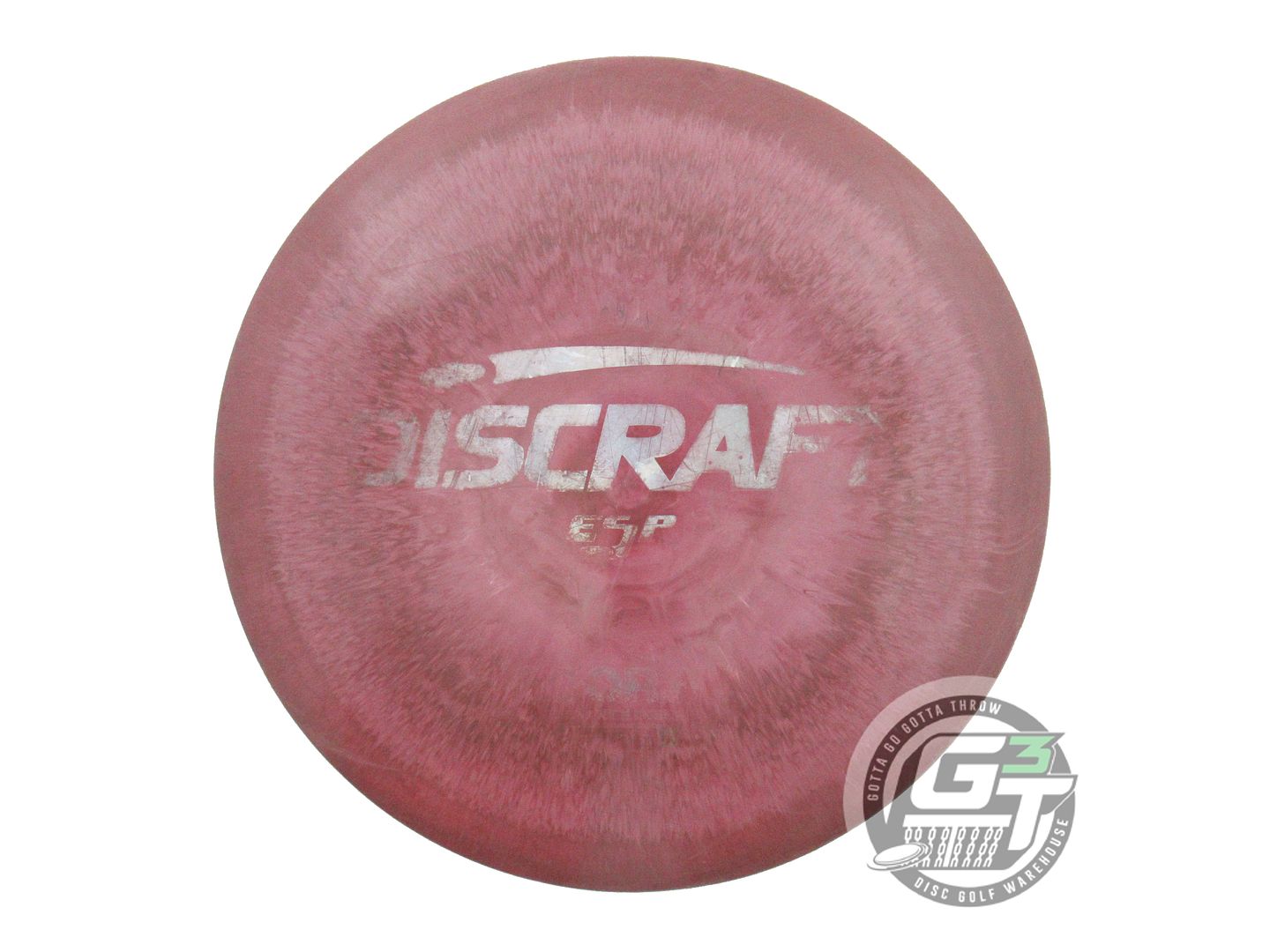USED Discraft ESP Scorch 173g Maroon-Pink Silver Holo Foil Distance Driver Disc