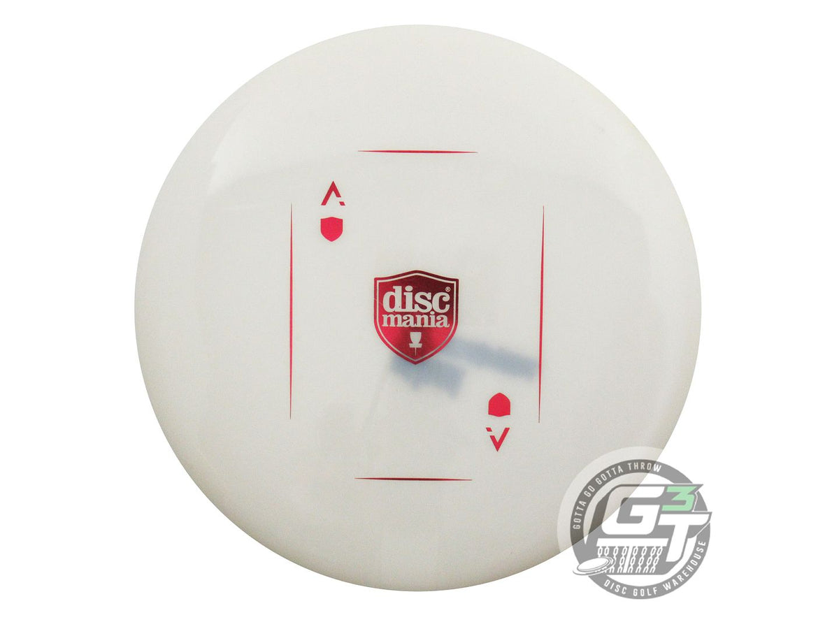USED DiscMania Neo Soft Notion 176g White Red Foil Putter Golf Disc