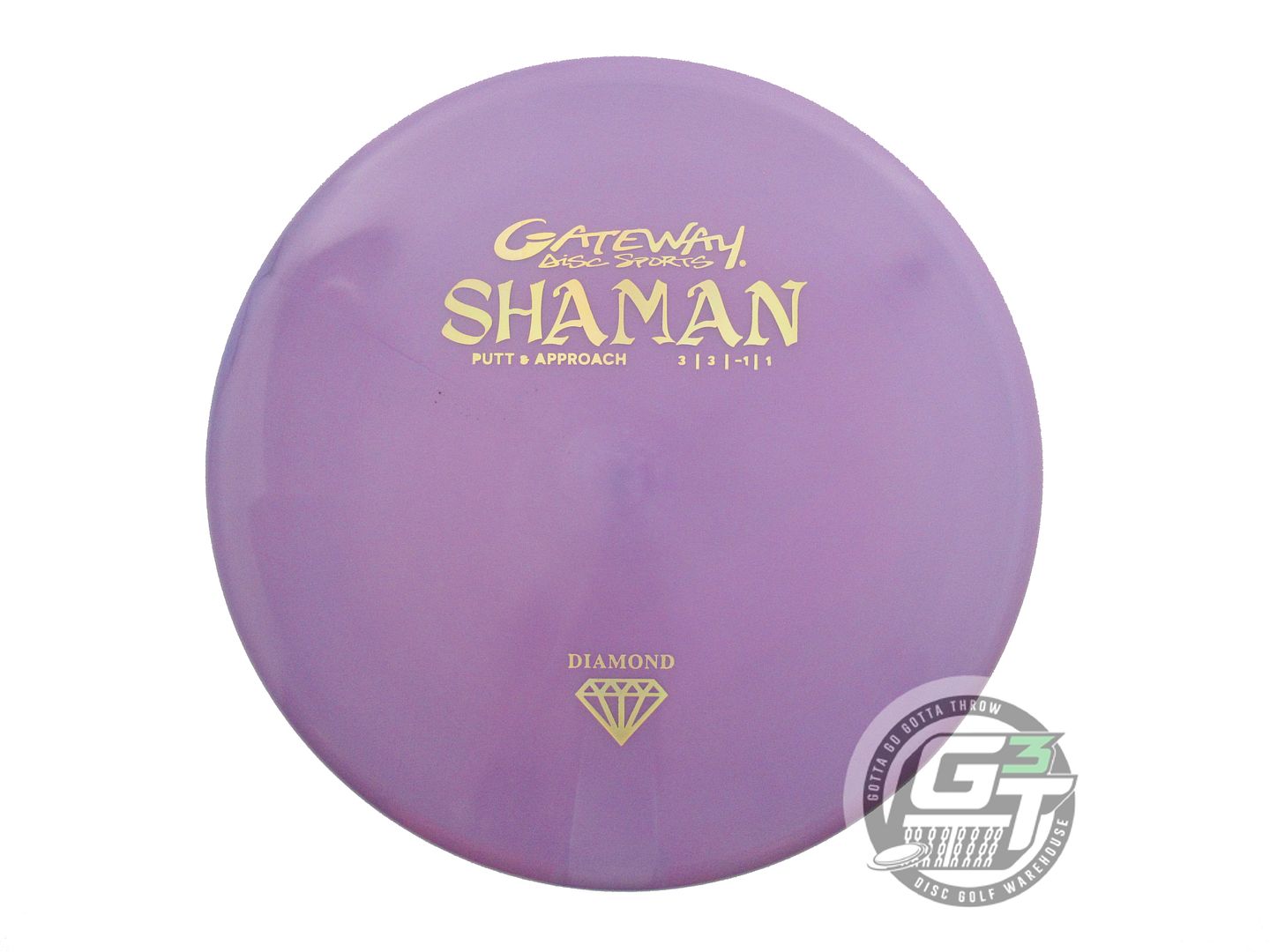 Gateway Diamond Shaman Putter Golf Disc (Individually Listed)