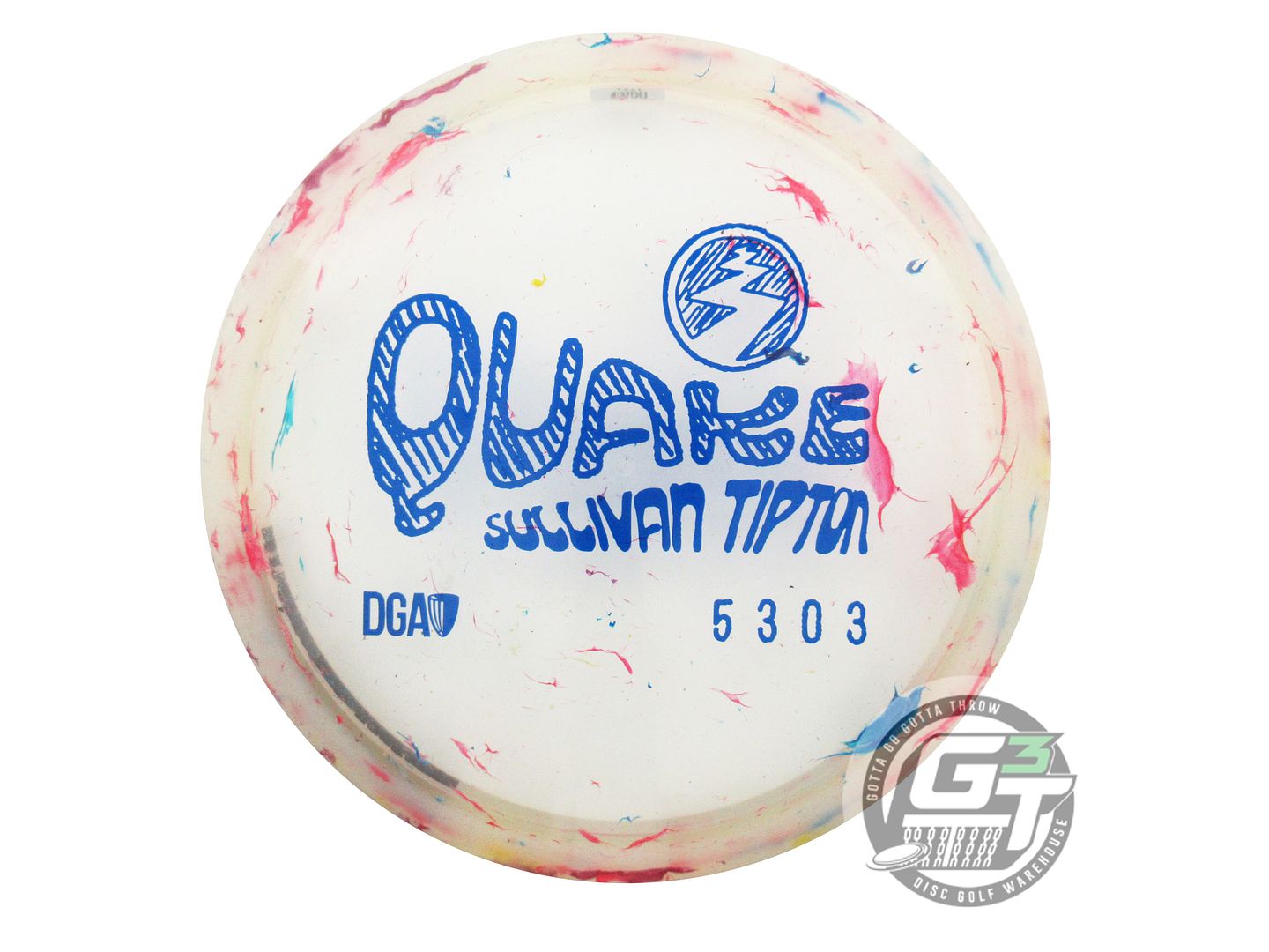 USED DGA [TIPTON] Granite Blend Quake 180g Blue Stamp Midrange Golf Disc