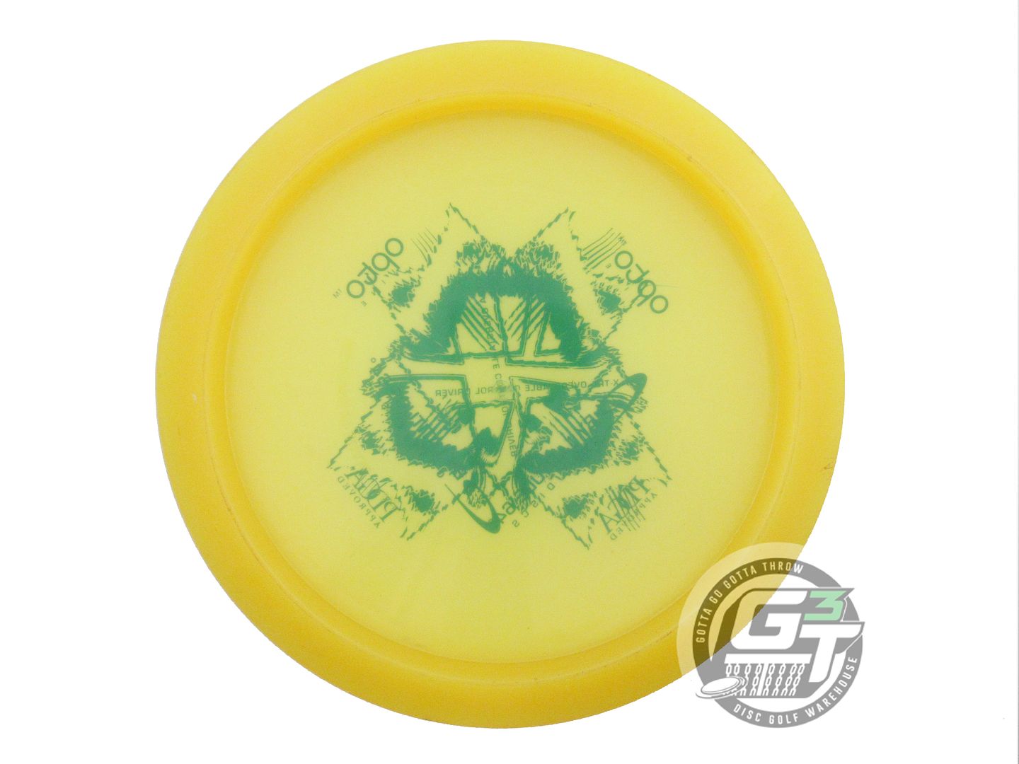 USED Latitude 64 X-OUT Opto XXX 176g Yellow Fairway Driver Golf Disc