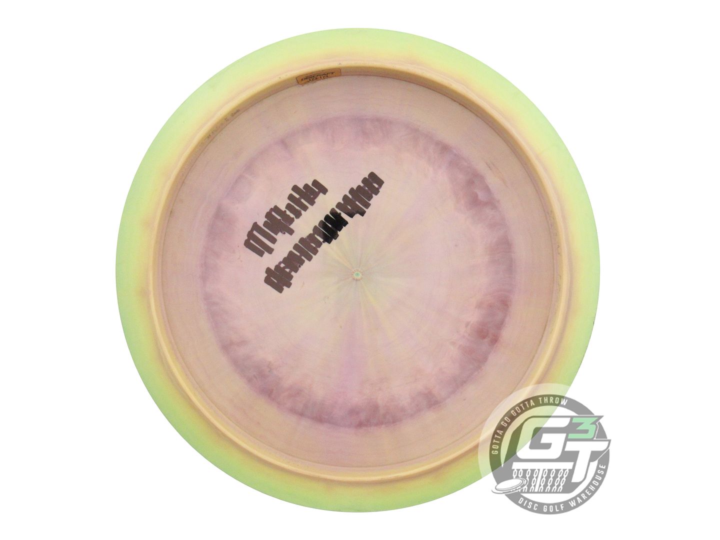 USED Discraft [McBETH] ESP Anax 175g Lime-Purple Diamond Plate Driver Golf Disc