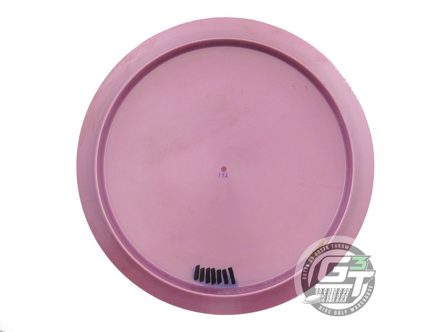 USED Discraft Big Z Tracker 173g Purple Red Glitter Foil Fairway Driver Disc