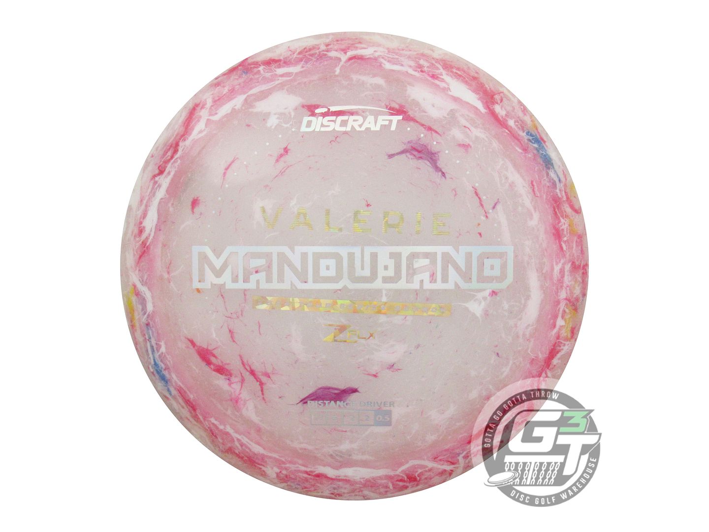 USED Discraft [MANDUJANO] Jawbreaker Z FLX Scorch 170g Silver Holo Driver Disc