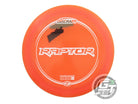 USED Discraft Z Raptor 175g Orange White Stamp Distance Driver Golf Disc