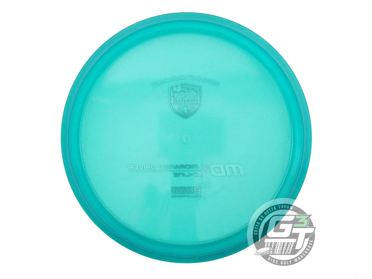 USED DiscMania C-Line MD3 176g Teal Green Foil Midrange Golf Disc