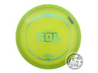 USED Discraft FIRST RUN Z Sol 171g Olive Teal Flower Foil Midrange Golf Disc