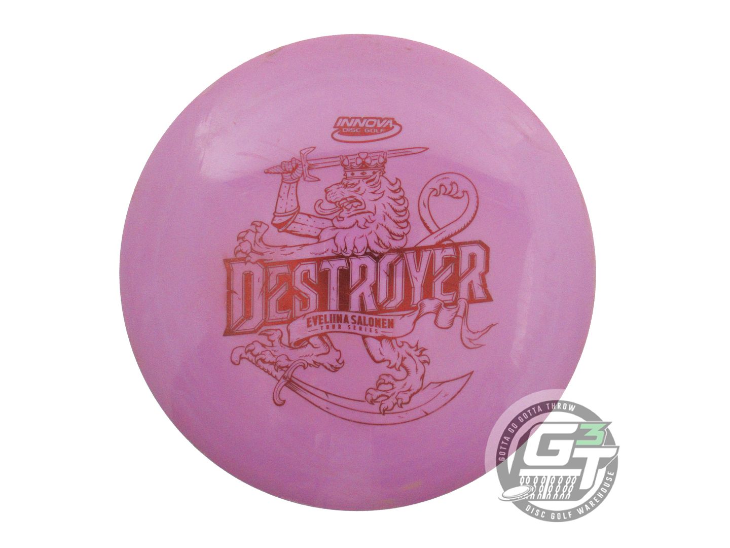 USED Innova [SALONEN] Star Destroyer 176g Purple Red Foil Driver Golf Disc
