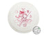 USED Yikun Disc Golf Tiger Line Fu 170g White Red Foil Distance Driver Golf Disc