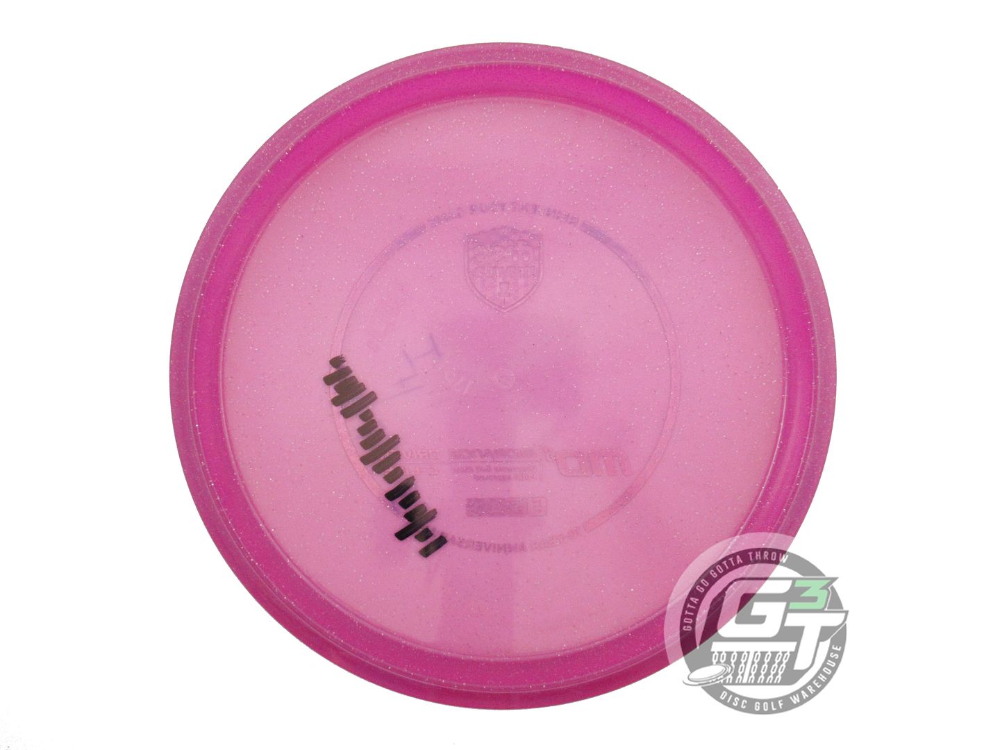 USED DiscMania [10 YEAR] Metal Flake C-Line MD3 175g Raspberry Midrange Disc