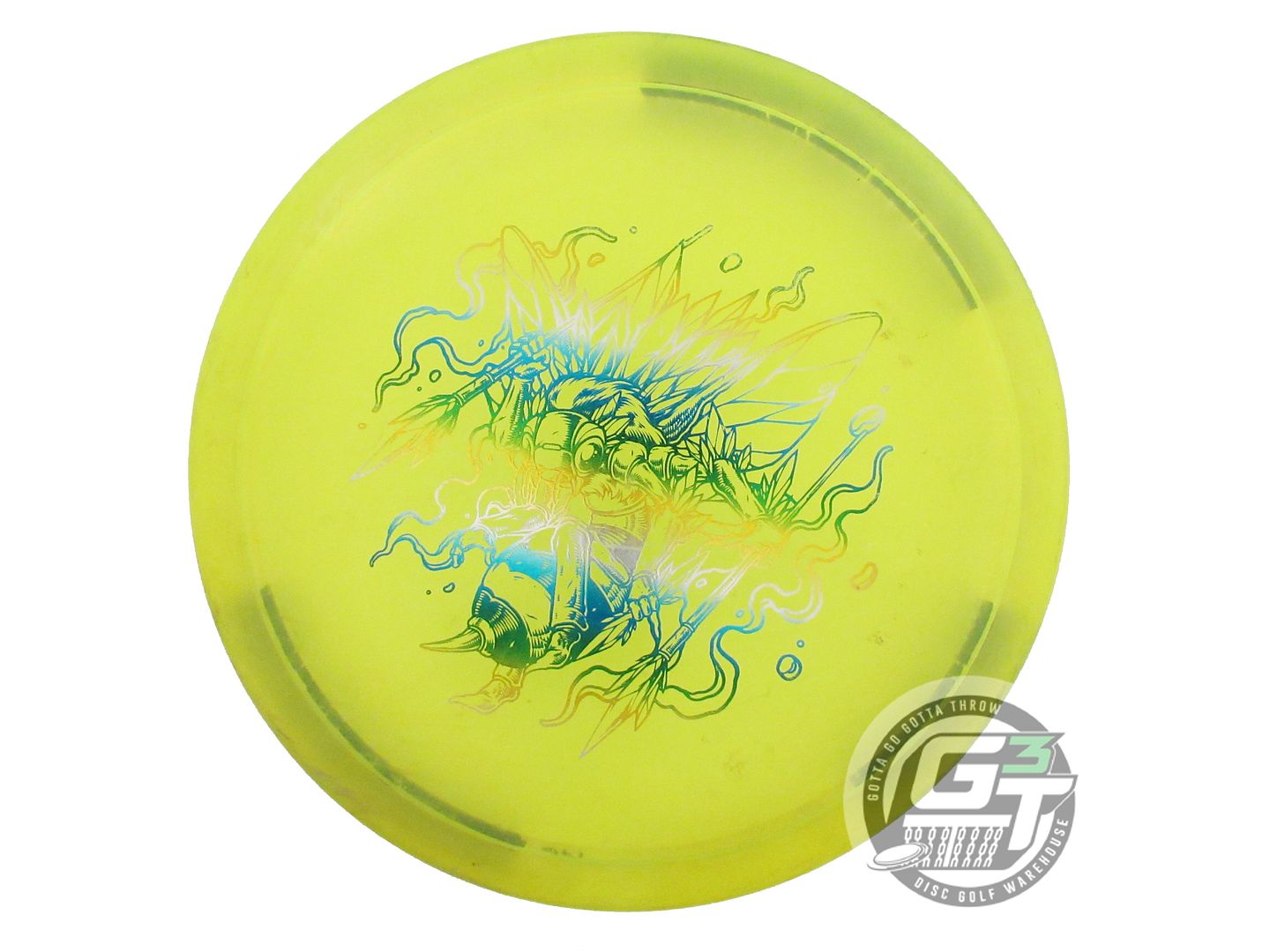 USED Discraft [SE] Z Buzzz 176g Yellow Sunrise Foil Midrange Golf Disc