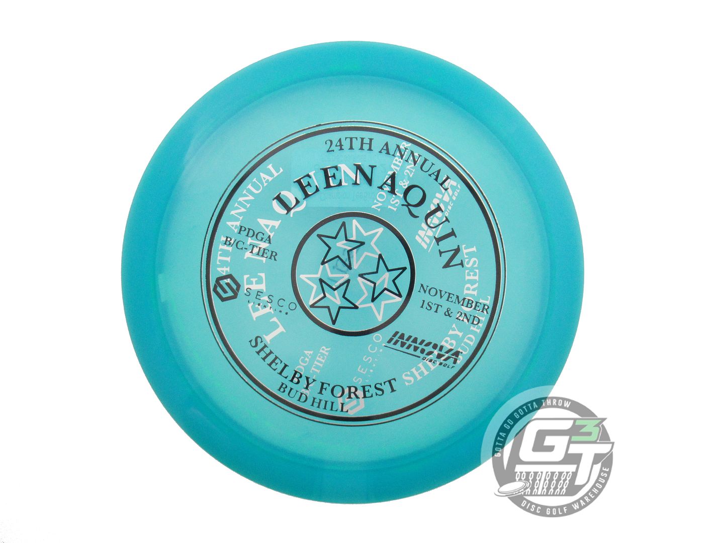 NOS Innova X-OUT Champion Teebird3 176g Blue Fairway Driver Golf Disc