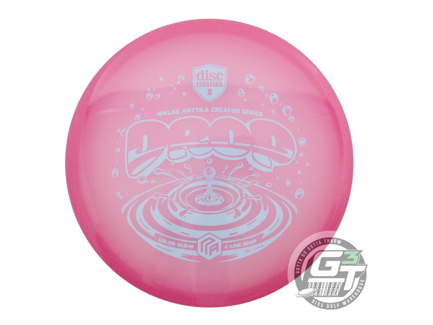 NOS DiscMania [ANTTILA] Glow C-Line Drop 173g Pink Sky Blue Putter Golf Disc