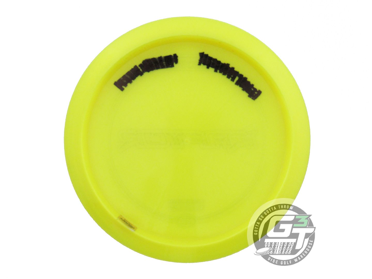 USED Discraft Z Raptor 172g Yellow Silver Glitter Foil Distance Driver Golf Disc
