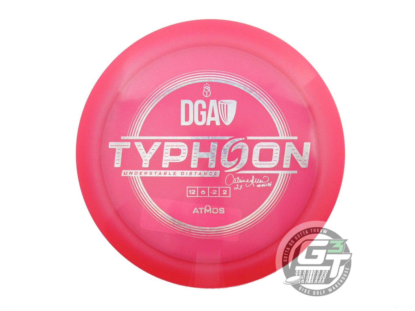 DGA Atmos Typhoon [Catrina Allen 2X] Distance Driver Golf Disc (Individually Listed)