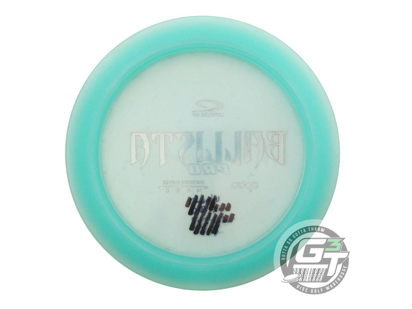 USED Latitude 64 Opto Ballista Pro 174g Seafoam Red Foil Distance Driver Disc