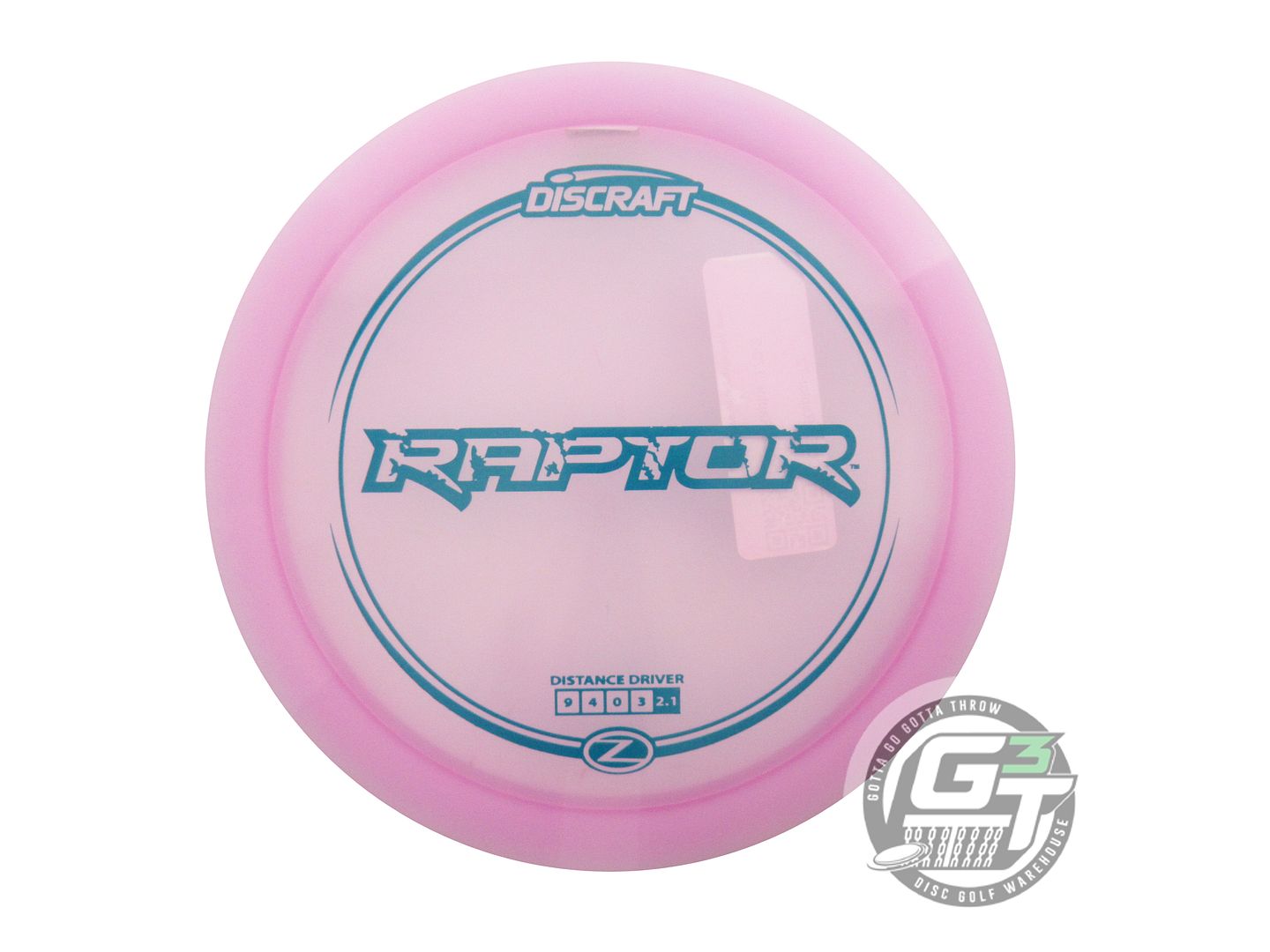 Discraft Elite Z Raptor Distance Driver Golf Disc (Individually Listed)