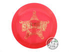 USED Dynamic Discs BADGE Lucid-X Sheriff 175g Red Gold Foil Driver Golf Disc
