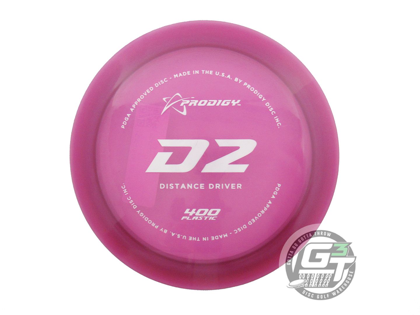 Prodigy 400 Series D2 Distance Driver Golf Disc (Individually Listed)