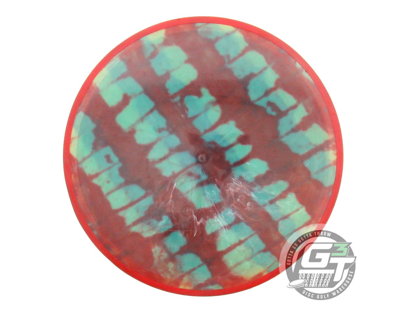 USED Axiom Discs Neutron Hex 171g HOME DYED Red Rim Midrange Golf Disc