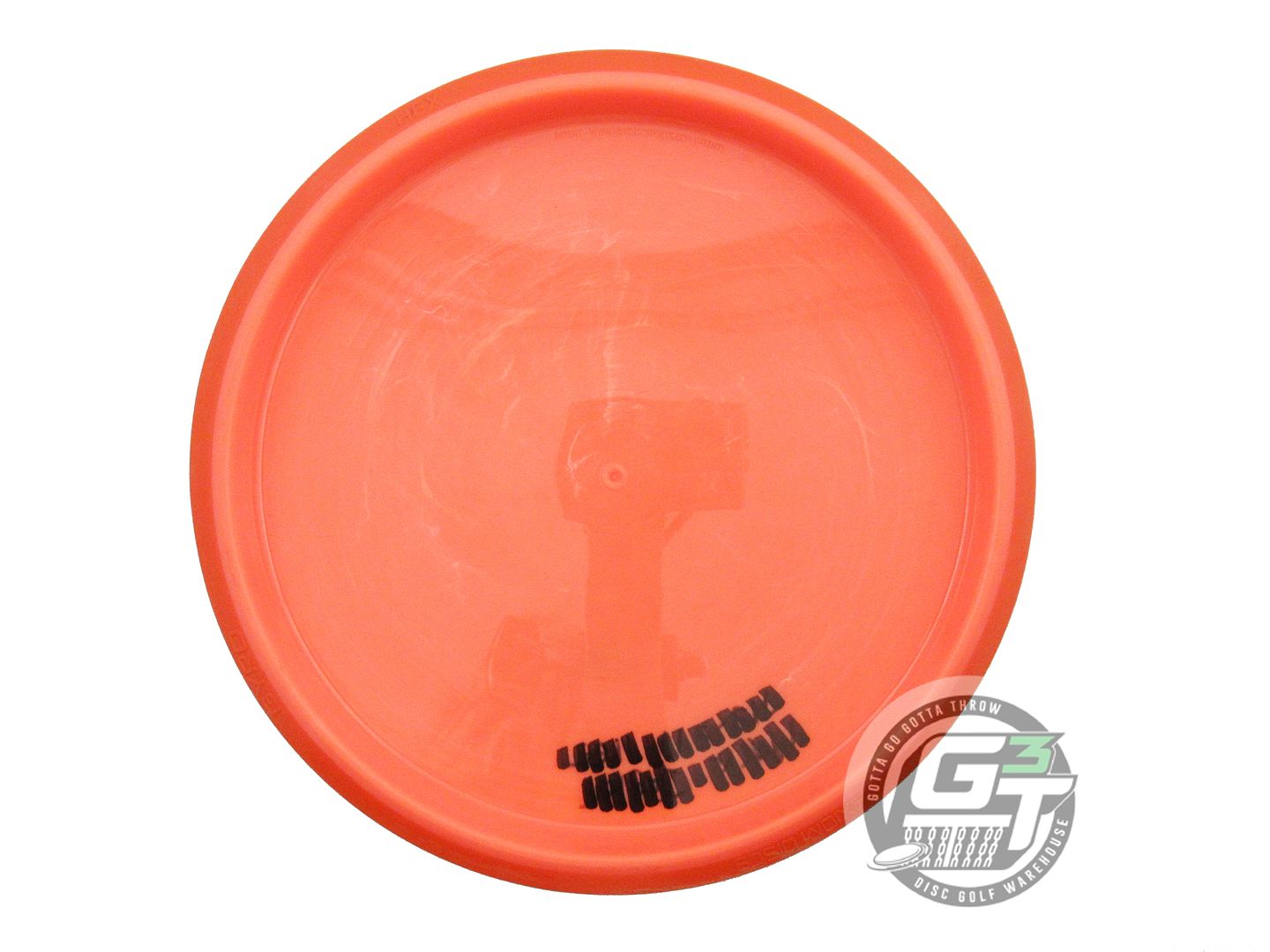 USED Axiom Discs Neutron Hex 174g Coral Orange Rim Midrange Golf Disc