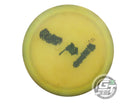 USED Discraft Elite Z Wildcat 169g Yellow Wiped Stamp Distance Driver Golf Disc
