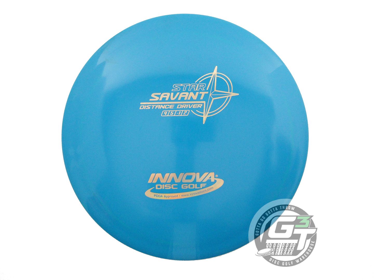 USED Innova Star Savant 171g Blue Gold Holo Foil Fairway Driver Golf Disc