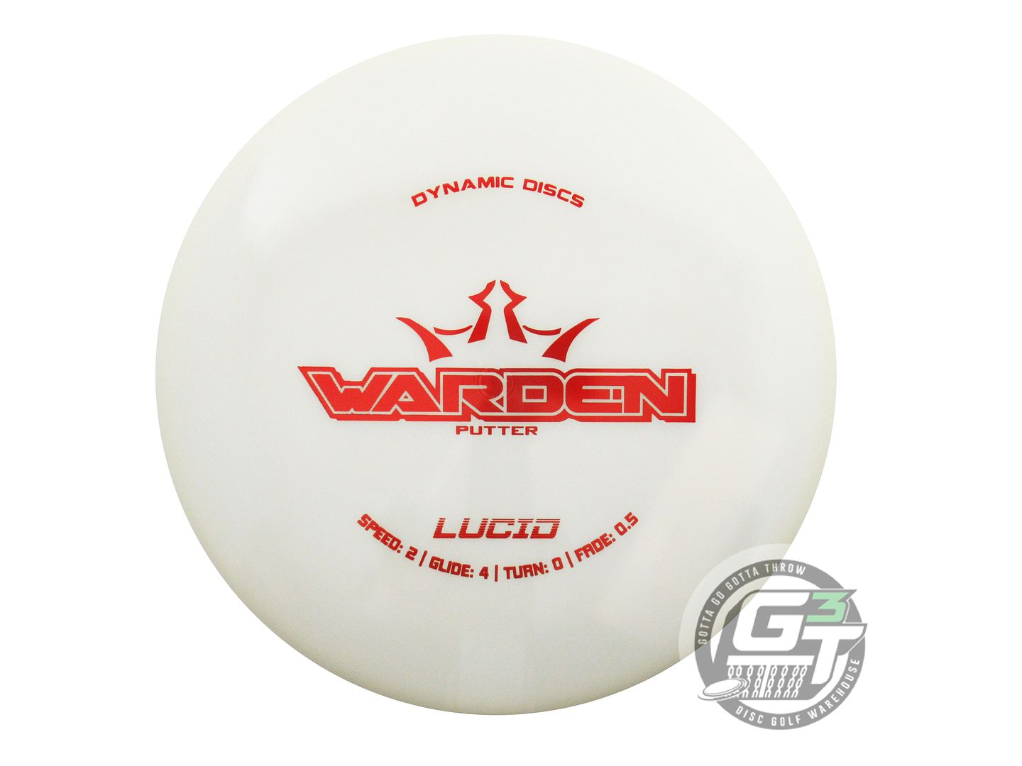 Dynamic Discs Lucid Warden Putter Golf Disc (Individually Listed)