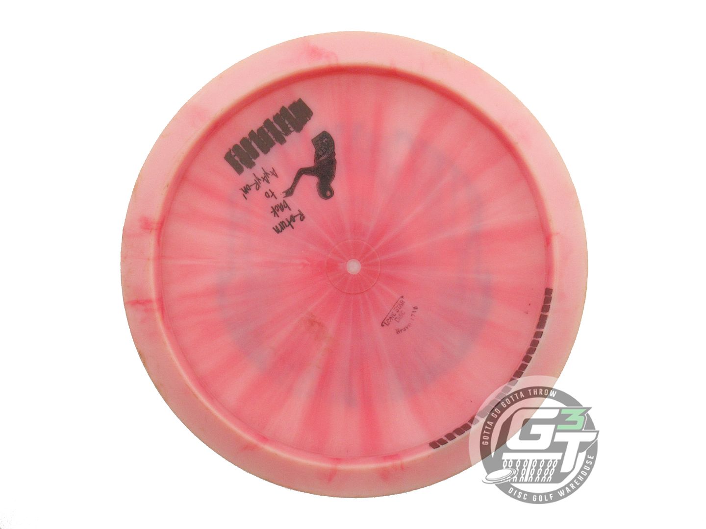 USED Lone Star [KOTN] Bravo Mockingbird 171g Pink Blue Foil Fairway Driver Disc