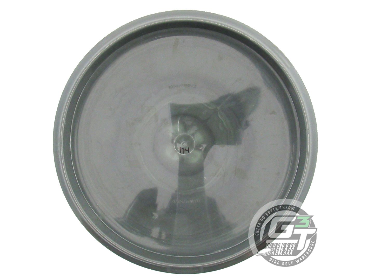 USED Kastaplast X-OUT K1 Gote 174g Dark Gray Swirl Midrange Golf Disc