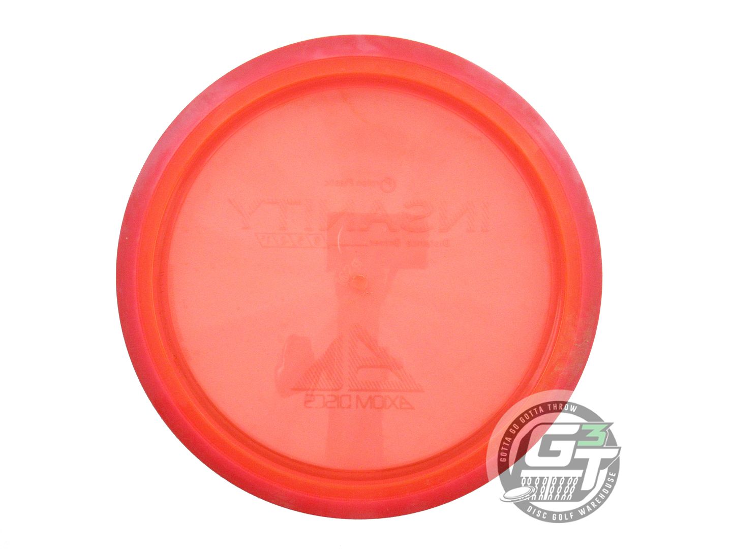 USED Axiom Discs Proton Insanity 162g Orange Pink Rim Distance Driver Golf Disc