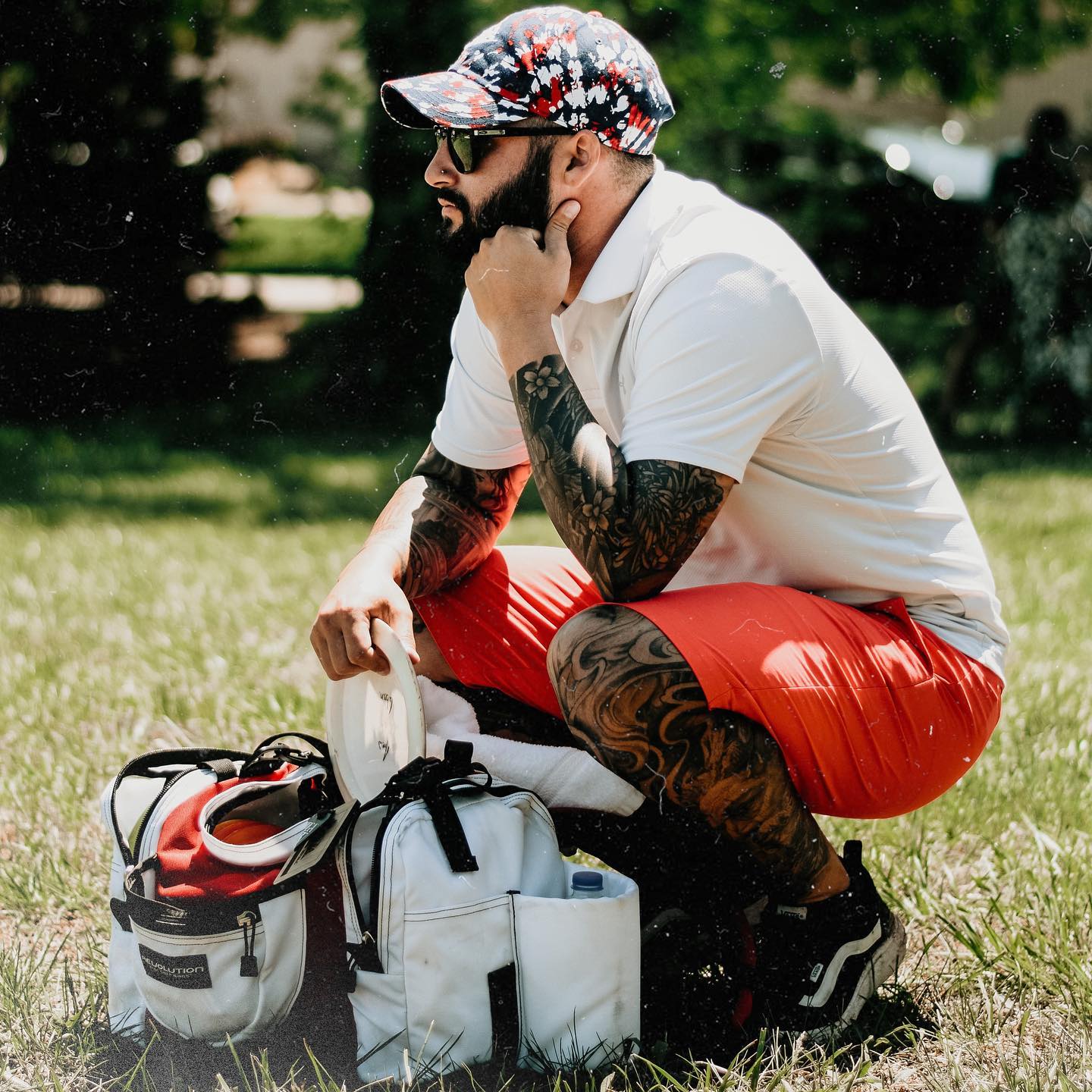 Revolution Carolina Team V3 Disc Golf Bag - Lime Green