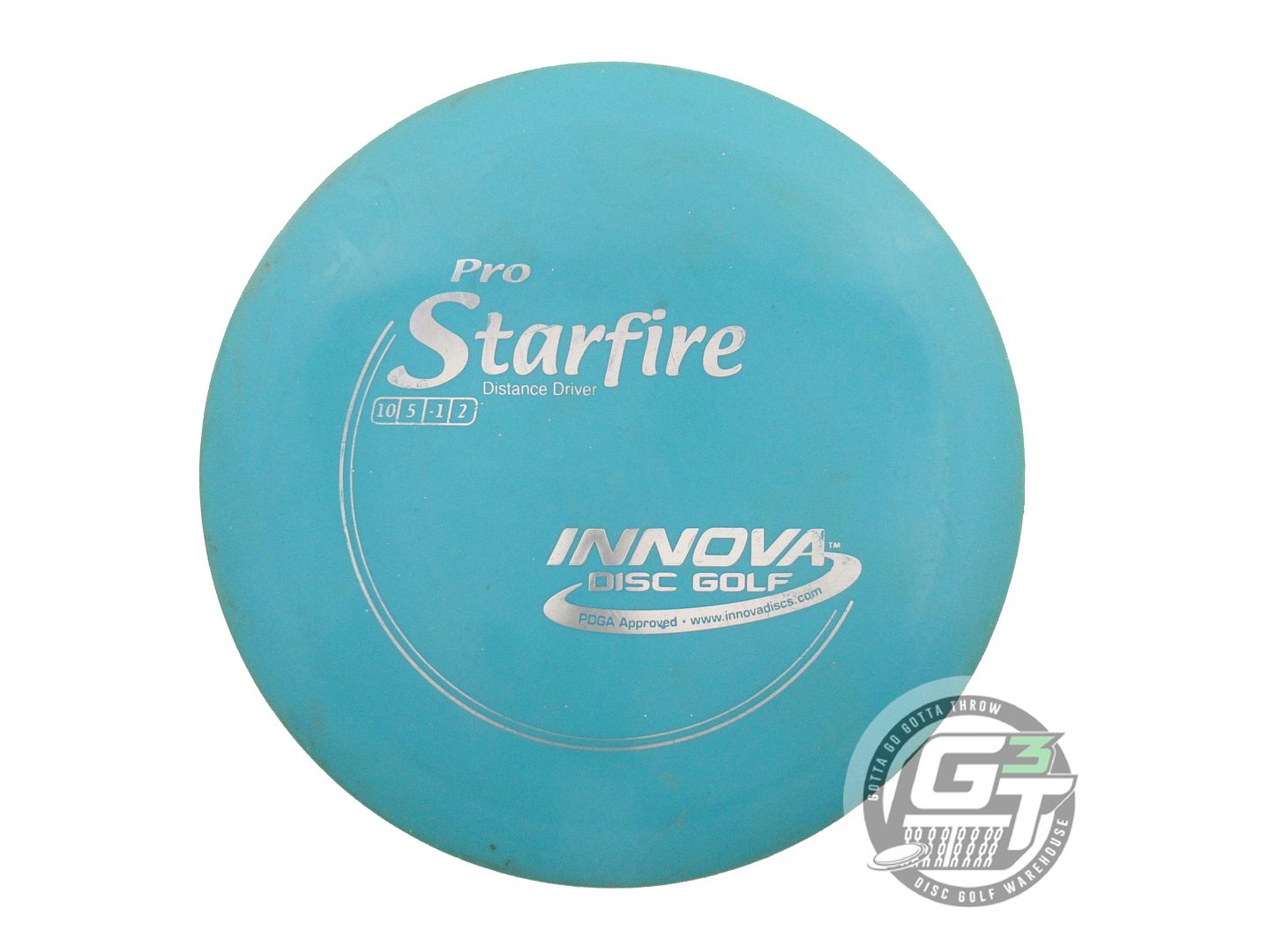 USED Innova Pro Starfire 172g Teal Silver Foil Distance Driver Golf Disc